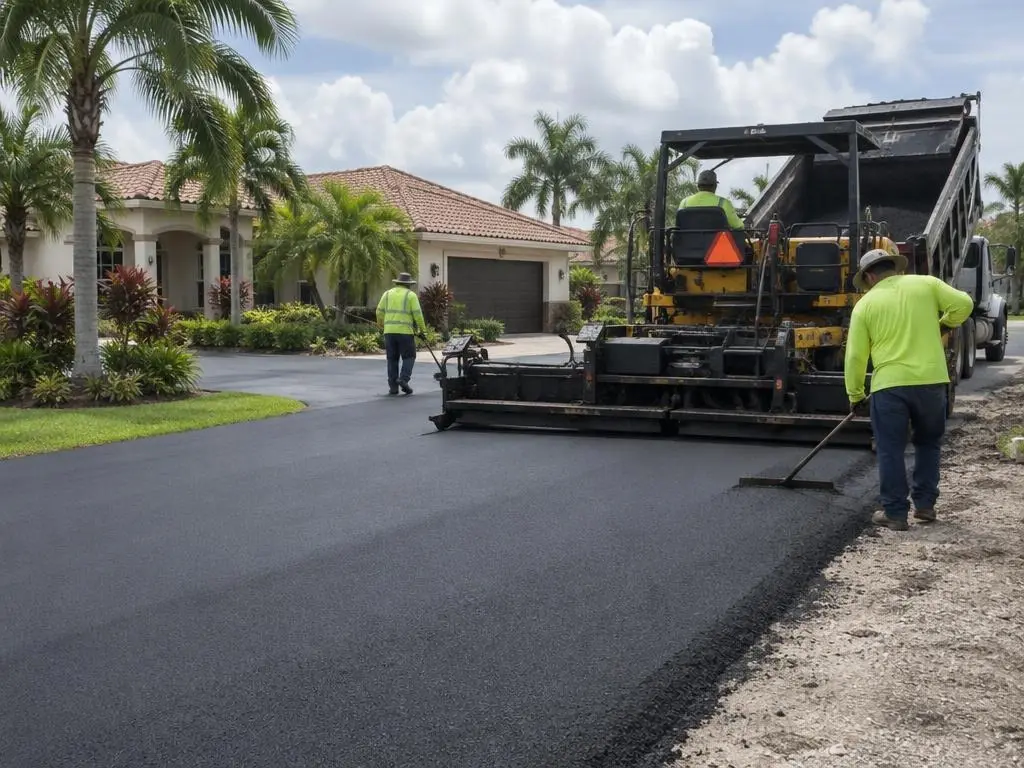 Asphalt Driveway Paving in Davie, FL